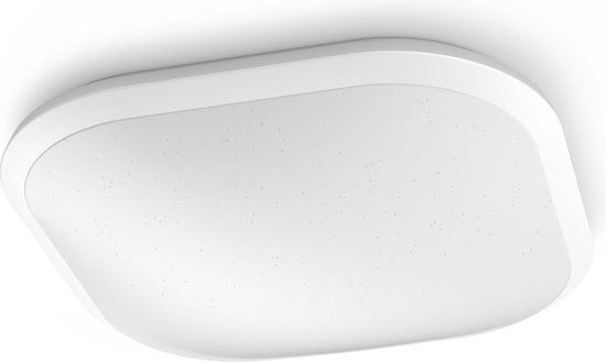 Philips Cavanal LED Plafondlamp - Wit - Vierkant - 2700K - 1500lm