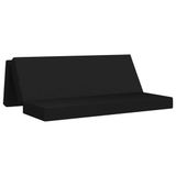 vidaXL Vouwbare Sofa Bed 180 x 67 x 45 cm Zwart