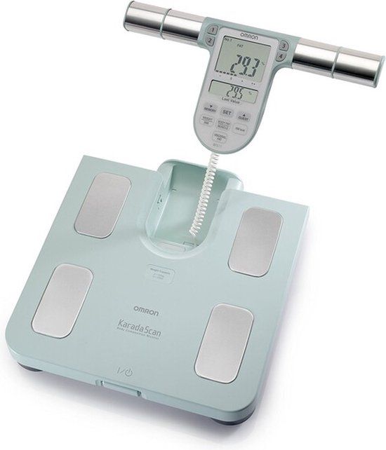 Omron BF511 Smart Weegschaal - Lichaamsanalyse - Turquoise