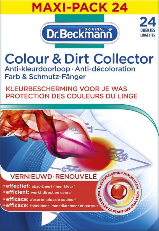 Dr. Beckmann Anti-Kleur Doorloopdoekjes - 24 stuks