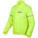 REBELHORN Ocean Regenjas voor motorfiets, gelamineerd membraan, reflecterende elementen, winddicht, ademend, waterdicht, fluor-geel, XXS