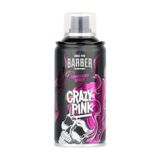 BARBER MARMARA Kappers Color Crazy Pink Haarspray, 150 ml, haarkleurspray voor verkleden en opmaken voor carnaval, Halloween en themafeest, haarkleur uitwasbaar, kleur haarspray