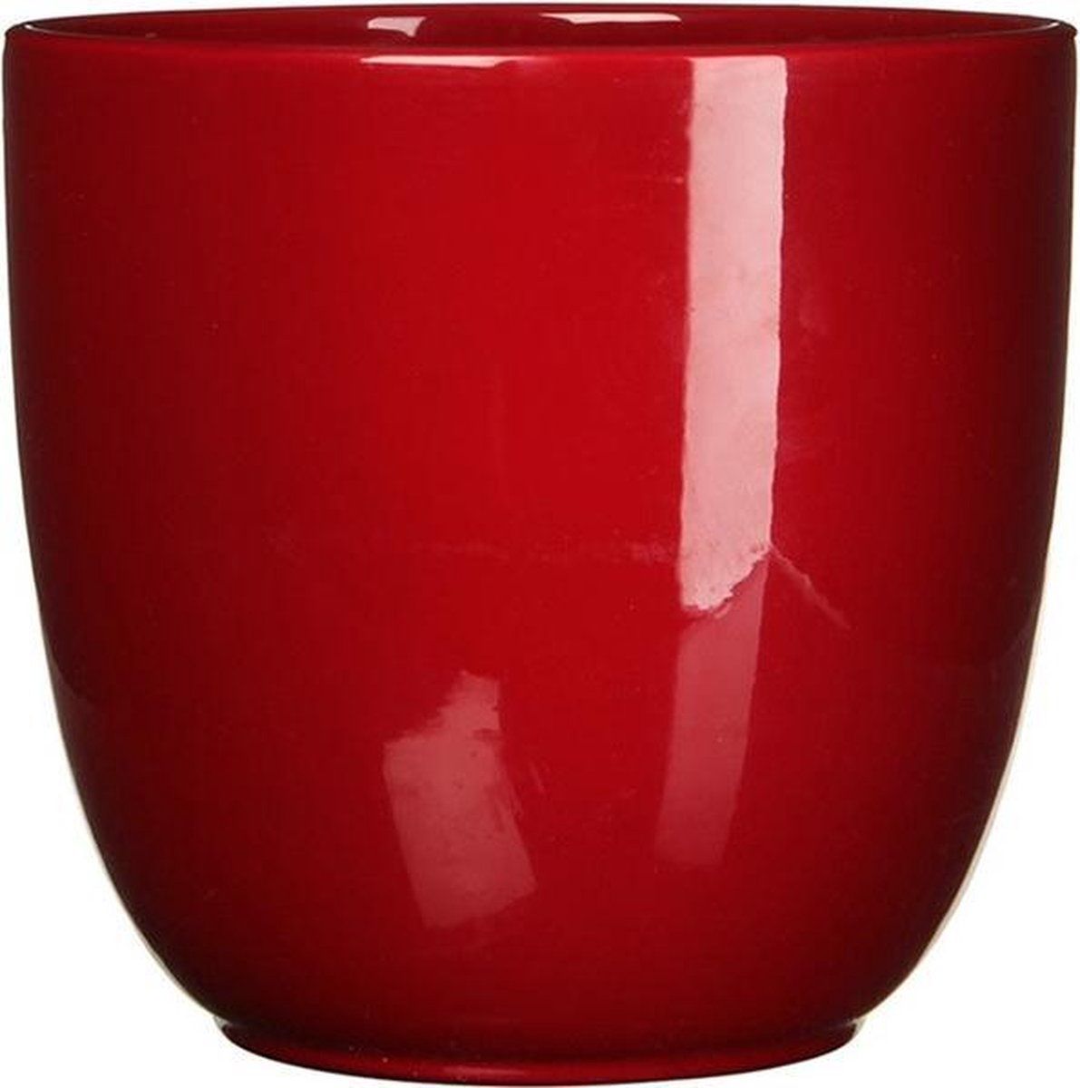 Mica Decorations Tusca Bloempot - H11 x Ø12 cm - Donkerrood