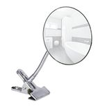 WENKO Cosmetische spiegel clip - 5-voudige vergroting, chroom