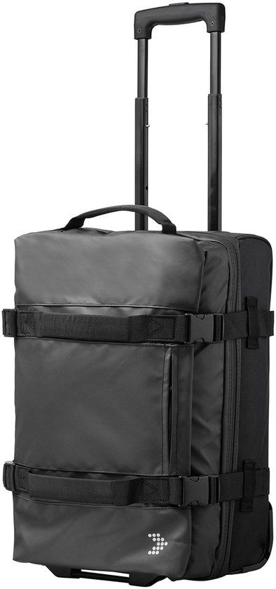Travelbags The Base Wheeled Cabin Duffle black - Softcase - Handbagage 40 t/m 56 cm - 43 l - Polyester - Unisex - Black