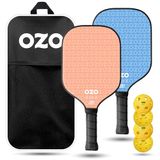 OZO Pickleball - Set van 2 paddles + 4 ballen