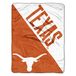 Northwest The Company Texas Longhorns Halftone Micro Raschel Gooi Deken, 46" x 60", Oranje