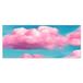 Homemania Wandfoto, motief hemellandschap, voor woonkamer, slaapkamer, meerkleurig, 70 x 3 x 100 cm, HM20KNV70 x 100 – 198, polyester, hout