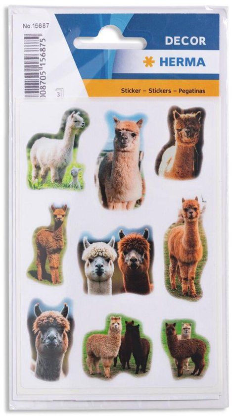 HERMA Stickers Deco stokstaartjes, papier