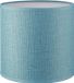 Home Sweet Home Abat-jour cylindre en toile - petrol - 16/16/15cm - E27