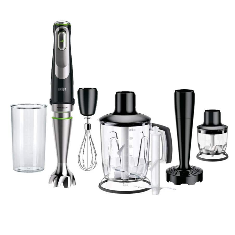 Braun MultiQuick 9 MQ 9147X Staafmixer - Zwart, RVS - 1200W