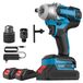 StarTech Accuboormachine met slagfunctie - Elektrische slagmoersleutel - 21 V - 520 Nm - Variabele snelheid - Handmatig bedienbaar - Geschikt voor metaal - Inclusief accu