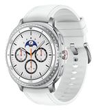 Samsung Galaxy Watch8 Classic - 46 mm - montre intelligente avec bracelet hybride - cuir hybride Éco - taille de bracelet : S/M/L - écran 3,4 cm (1,34")