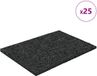 vidaXL Rubber granulaat patio pad zwart 6 x 9 x 0,3 cm rubber
