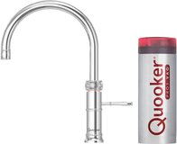 Quooker Classic Fusion Round 3-in-1 kokend water kraan chroom met PRO3 boiler