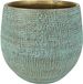 Ter Steege Plantenpot - Shiny Blauw - Keramiek - D18 x H16 cm