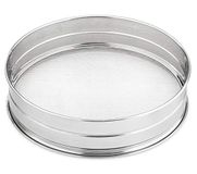 thermohauser Zeef groot (roestvrij staal), fijn, maaswijdte 2,5x1,4 mm, diameter 35,0 cm