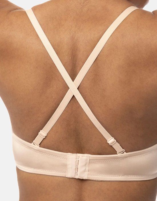 Dorina Balconette BH - Strapless - Michelle - Bh met verwijderbare bandjes - Wit - Zwart - Beige - 70B