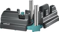 wolfcraft Zweihaak en verstekbak I 6948200 I 2-in-1-product voor exacte wandplinten