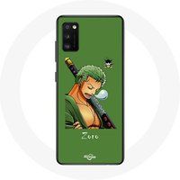 Maniacase Hoesje voor Samsung Galaxy A41 Een stuk Manga Zoro zwaard