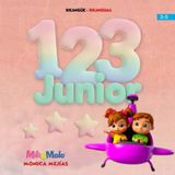 123 Junior: Learn Numbers 1–10 in Spanish & English / Aprende los Números del 1 al 10 en Español e Inglés.