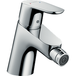 Hansgrohe Focus Mitigeur Bidet C2 Avec Cartouche À 2 Vitesses, Avec Tirette Et Vidage Chromé
