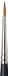 Winsor & Newton 5067000 Kolinski Sable Aquarelpenseel - Rond Nr. 0-1 mm