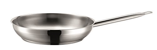 Mäser serie Professional, braadpan 24 cm, pan van hoogwaardig roestvrij staal