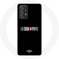 Maniacase Etui voor Samsung Galaxy A52 La casa de papel Logo