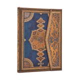 12-Monatskalender Paperblanks 12-Monatskalender 2027 Safawidisch Indigo Midi Vertikal