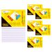 Idena 90362 - Indexkaarten A5, 600 stuks gelinieerd, flashcards van 180 g/m² FSC-Mix papier in wit, voor school en kantoor