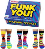 United Odd Socks 6 Heren Sokken Funk You