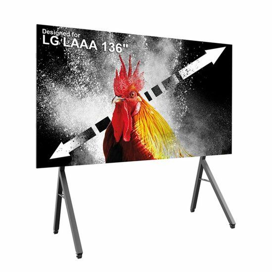 Hagor 6272 tv-bevestiging 3,45 m (136") Zwart