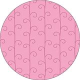 Bonateks Ronde digitaal bedrukte muismat, antislip onderkant, voor kantoor en thuis, diameter: 22 cm