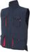 Velilla Gewatteerde multifunctionele veiligheidsvest XL marine/rood