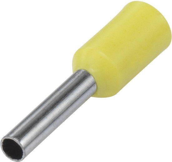 Vogt Verbindungstechnik 470006 Adereindhulzen 0.30 mm² Deels geïsoleerd Geel 100 stuk(s)
