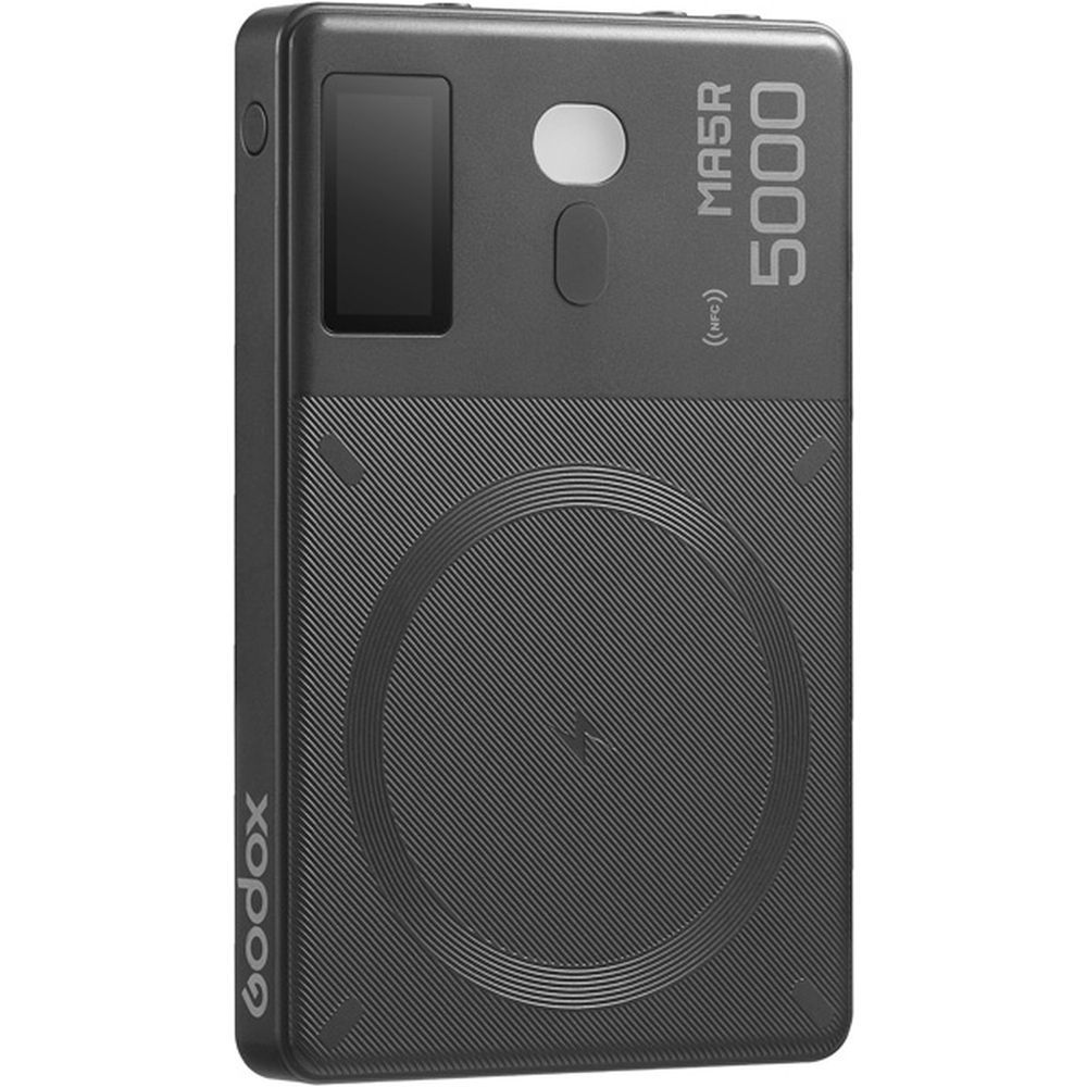 Godox MA5R Mobile Power Bank & RGB LED Light - Zwart - 6952344241356