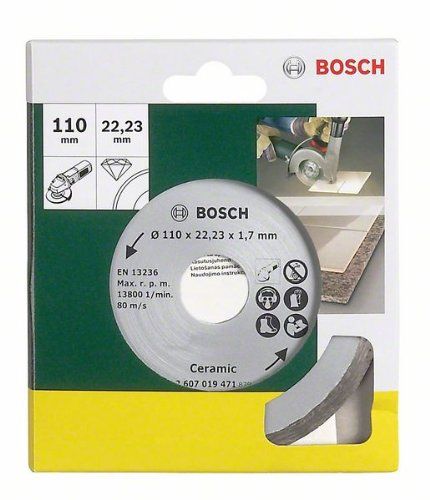 Bosch 2 607 019 471 - Haakse slijper-accessoires - 110 mm - Zilver, Metallic