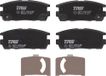 TRW Bremsbelagsatz, Scheibenbremse GDB3566 | Compatibel met: CHEVROLET CAPTIVA, OPEL ANTARA A