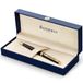 Waterman Hémisphère balpennen | glanzend zwart met 23-karaats gouden trim | medium punt | blauwe inkt | geschenkverpakking