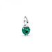 Pandora ME Green Chakra-hart-hanger van sterling zilver met creatief kristal, compatibel met Pandora ME en Moments armbanden, 793042C03
