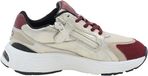 Hip H1161-264-57CO-PC-0 Lage Sneakers Kinderen Vrouwen Bordeaux Leer Maat 34