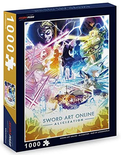 Crunchyroll Sword Art Online - War of Underworld Puzzle - Colourful - 2023