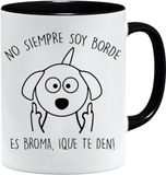 Cadeau voor collega's | Koffiemok met boodschap "Ich bin nicht immer Kante" | Originele cadeaus voor dames en heren | Grappige cadeaus