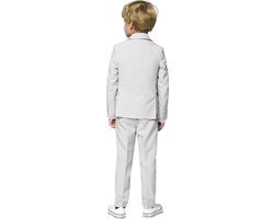 OppoSuits - Groovy Grey - Jongens Pak Carnaval - Maat 4