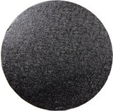 BrandNewCake® Cake Drum Zwart - Rond Ø35,5cm - Cakedrum 13mm Dikte