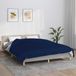 vidaXL Verzwaringsdeken 200x225 cm 13 kg stof blauw