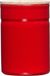Riess Pot de stockage avec couvercle en chêne, diamètre 8 cm, capacité 0,49 litre, émail, motif tomate