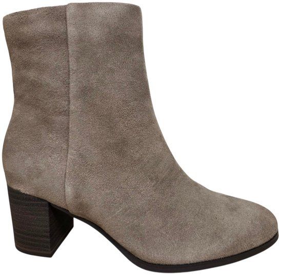 Caprice 9-9-25313-47 343 Taupe Enkellaarzen Taupe Suede Dames