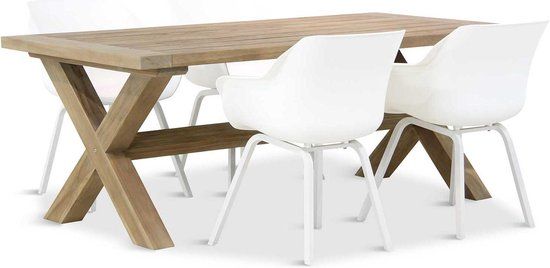 Hartman Sophie element/Oregon 200 cm dining tuinset 5-delig
